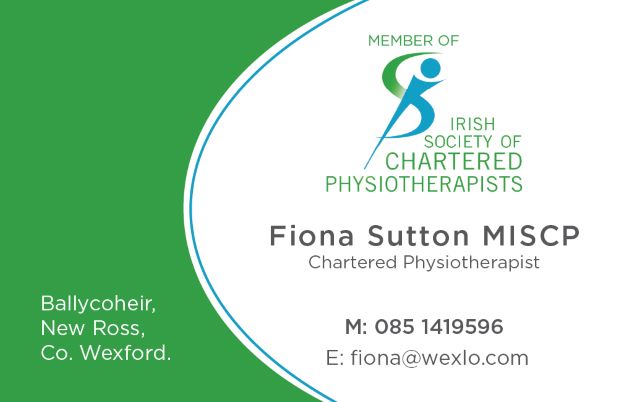 Book Physio Wexford – The National Physio Fundraising Day 2020
